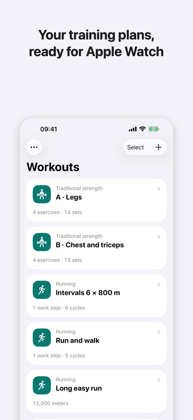 The workout library